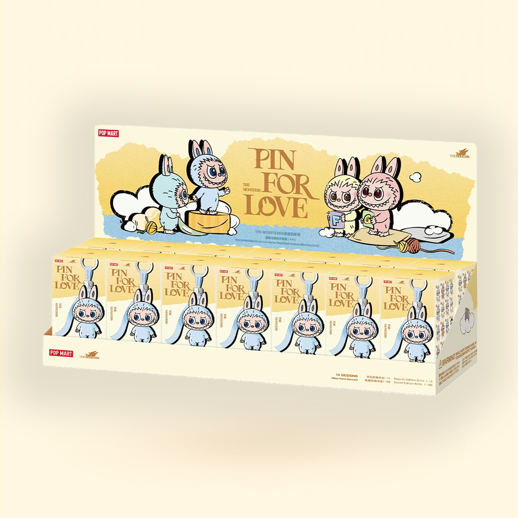 The Monsters – “Pin for Love” Series A-M | Vinyl Plush Pendant Blind Box