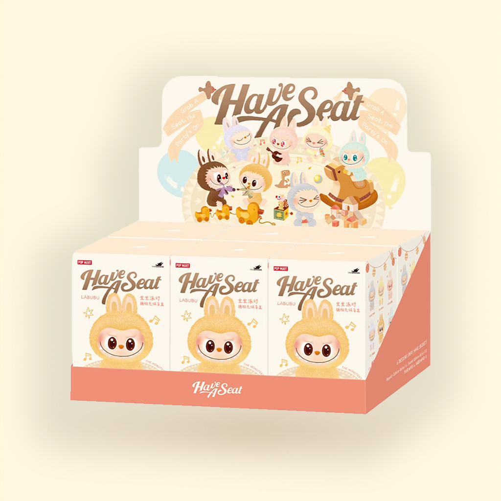 The Monsters “Have a Seat” | Vinyl Plush Pendant Blind Box