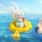 The Monsters “Have a Seat” – Ququ (Mint Green Bunny Plush Keychain)