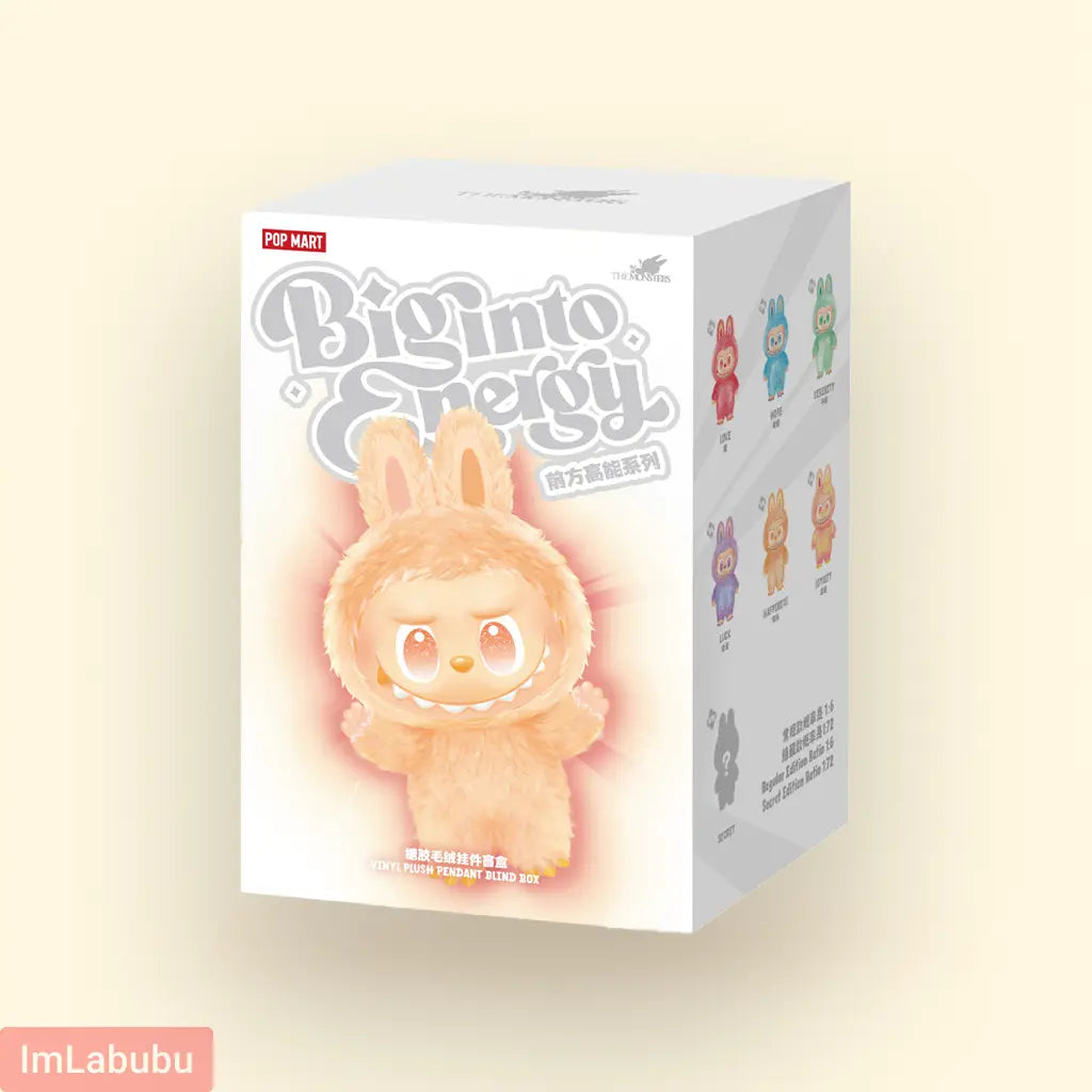 Labubu The Monsters – “Big into Energy” Series | 17 cm Vinyl Plush Pendant Blind Box IMLabubu