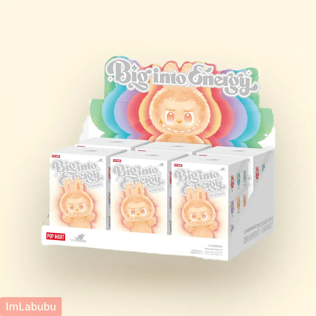 Labubu The Monsters – “Big into Energy” Series | 17 cm Vinyl Plush Pendant Blind Box IMLabubu
