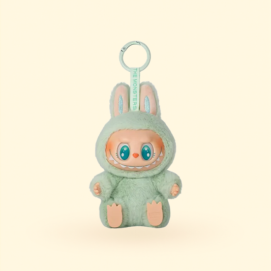 The Monsters “Have a Seat” – Ququ (Mint Green Bunny Plush Keychain)