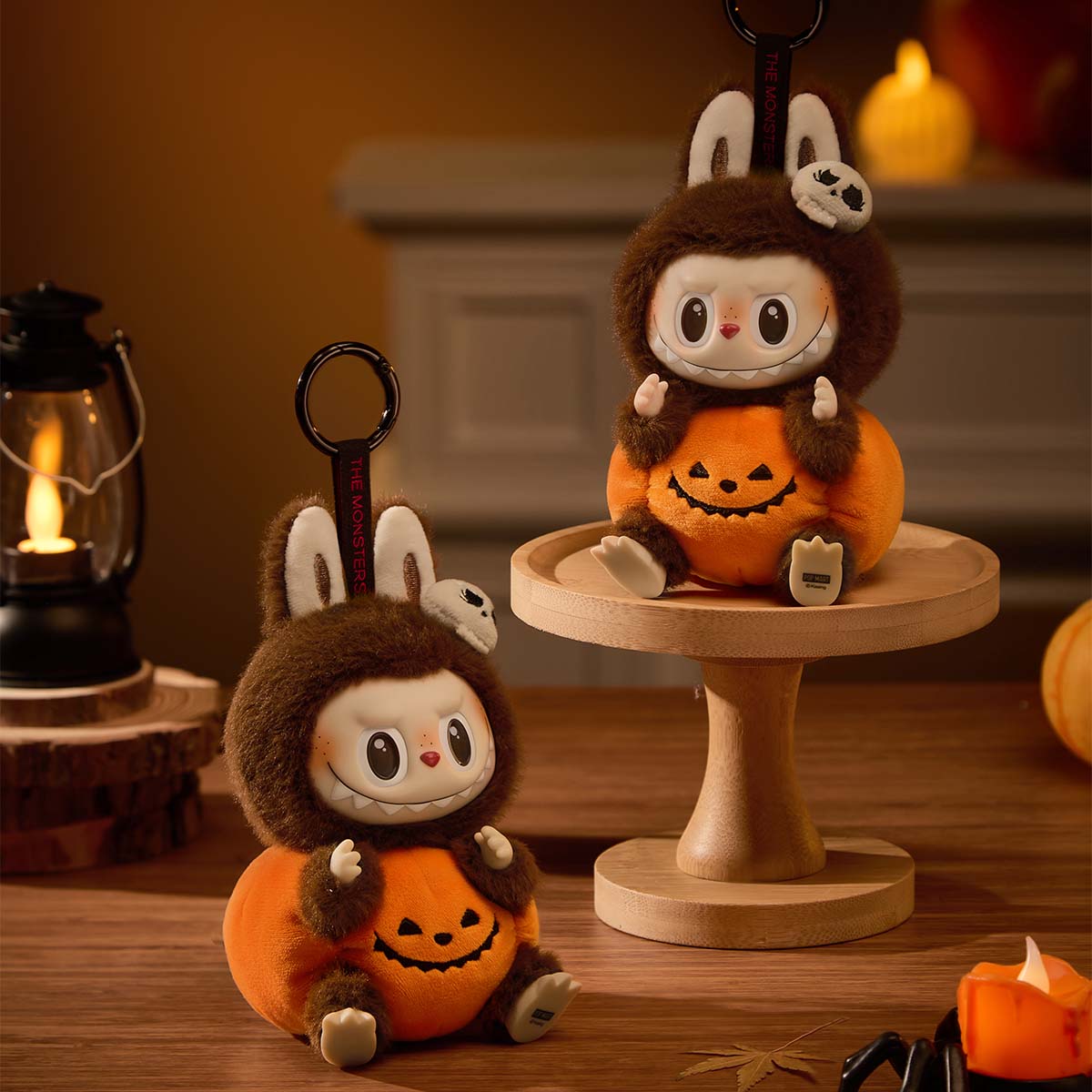 Happy Halloween Party Series - Sitting Pumpkin Vinyl Plush Pendant - ImLabubu
