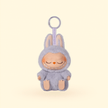 The Monsters “Have a Seat” – Zizi (Lilac Bunny Plush Keychain) - ImLabubu